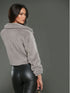 DAMEN JACKE WINTERMANTEL MIT PLÜSCH-TOUCH | LANGARM